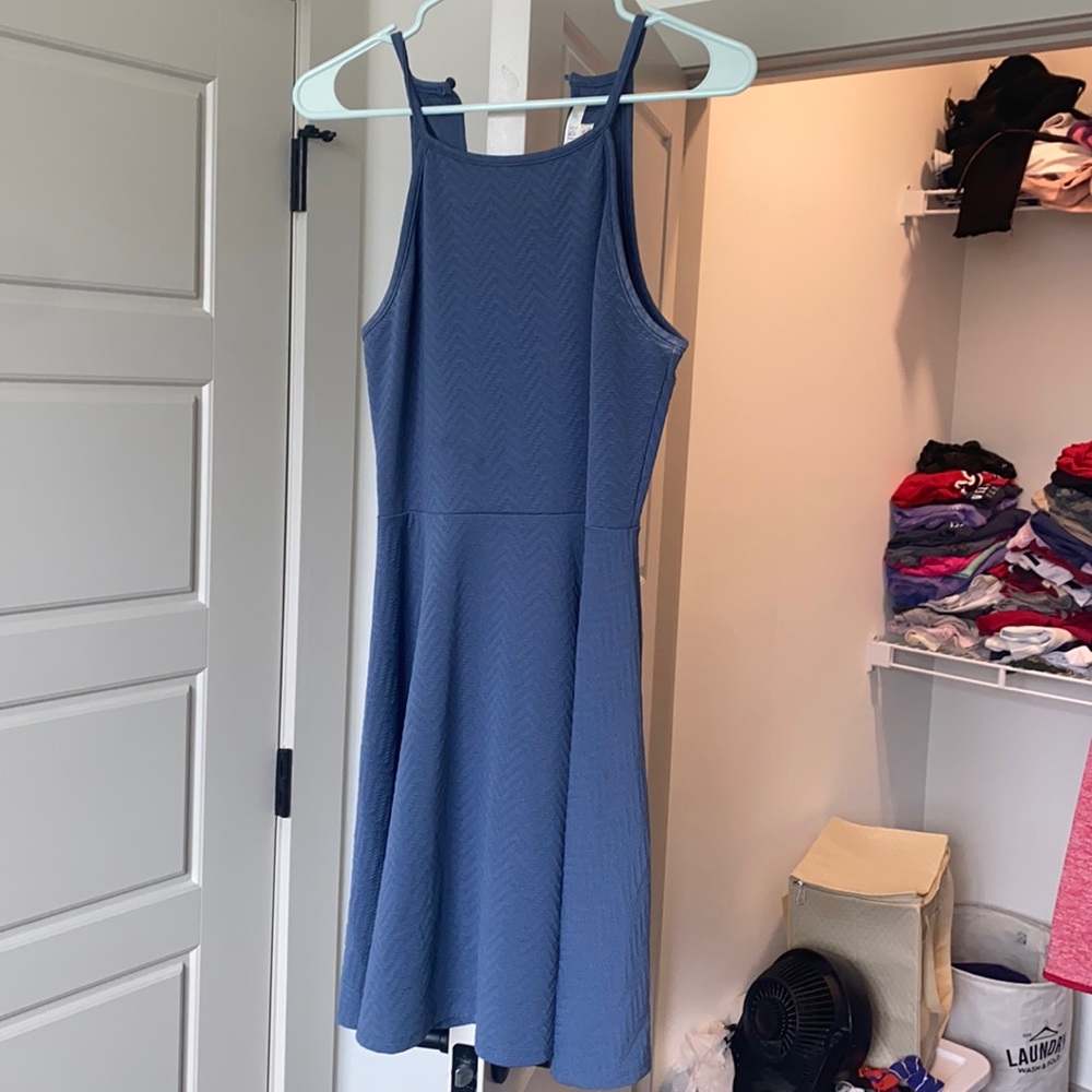 Blue boutique dress